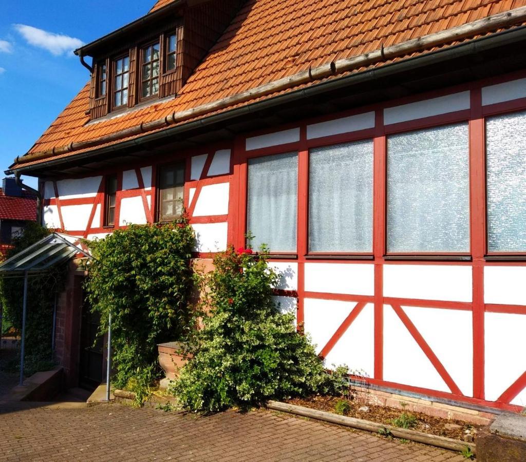 Ferienhaus Marre - Mit Grill, Feuerstelle Und Gartensauna Waldbrunn  Eksteriør billede