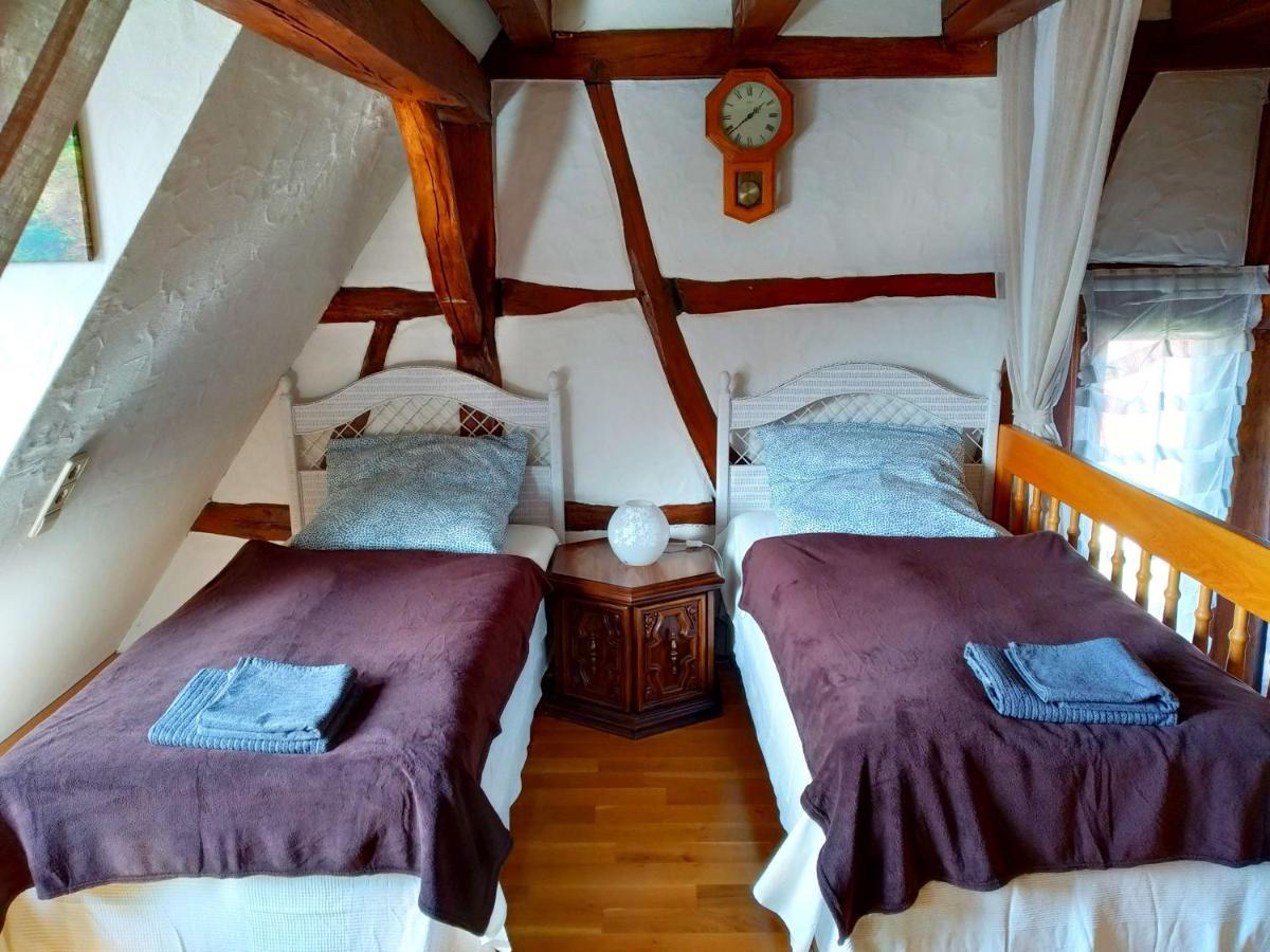 Ferienhaus Marre - Mit Grill, Feuerstelle Und Gartensauna Waldbrunn  Eksteriør billede