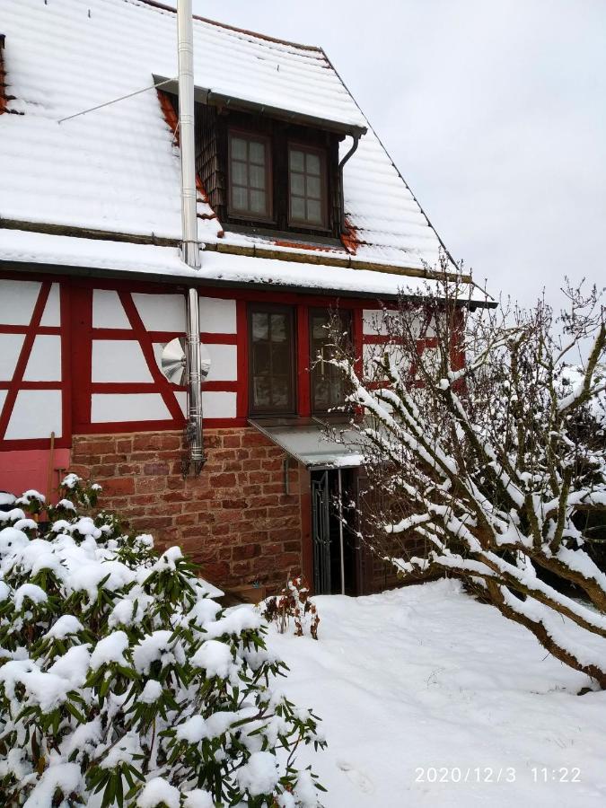 Ferienhaus Marre - Mit Grill, Feuerstelle Und Gartensauna Waldbrunn  Eksteriør billede