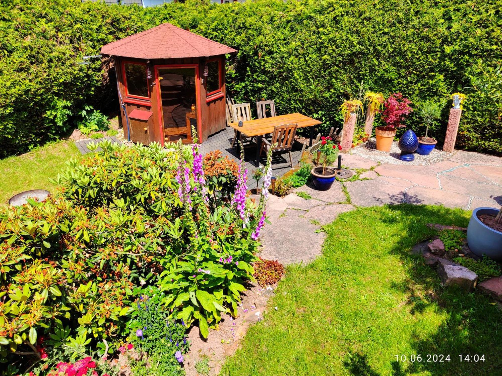 Ferienhaus Marre - Mit Grill, Feuerstelle Und Gartensauna Waldbrunn  Eksteriør billede